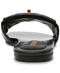 Steve Madden Women's Moreland Turnlock Slide Sandals