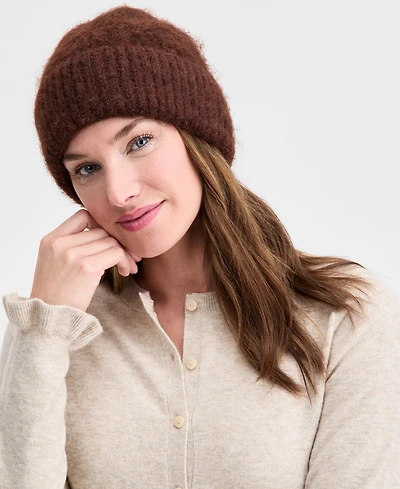 On 34th Solid Brushed Beanie, Macy's Exclusive