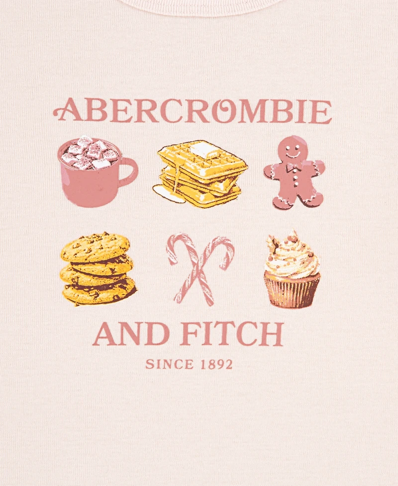 abercrombie kids Girls Holiday Treats Long Sleeve T-Shirt