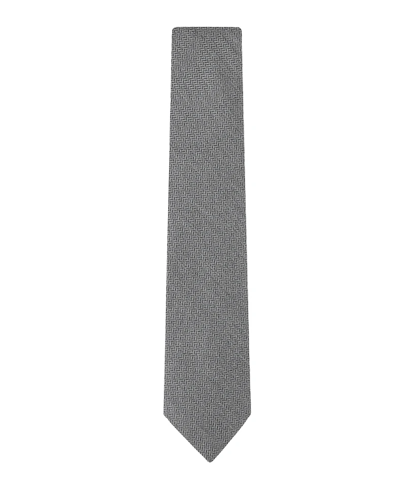 Tommy Hilfiger Men's Hazel Herringbone Solid Tie