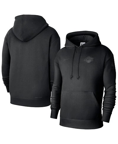 Nike Men's Black Los Angeles Lakers Authentic Travel Standard Issue Hoodie