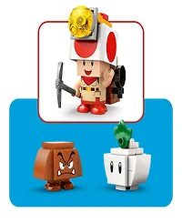 Lego Super Mario Captain Toad's Camp Kids Toy 72040, 159 Pieces