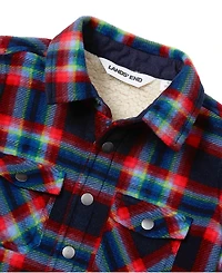 Lands' End Kids Flannel Shacket