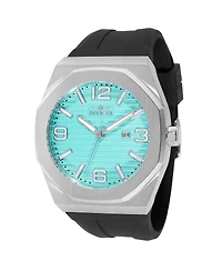 Invicta Men's 45773 Huracan Quartz 3 Hand Turquoise Dial Watch