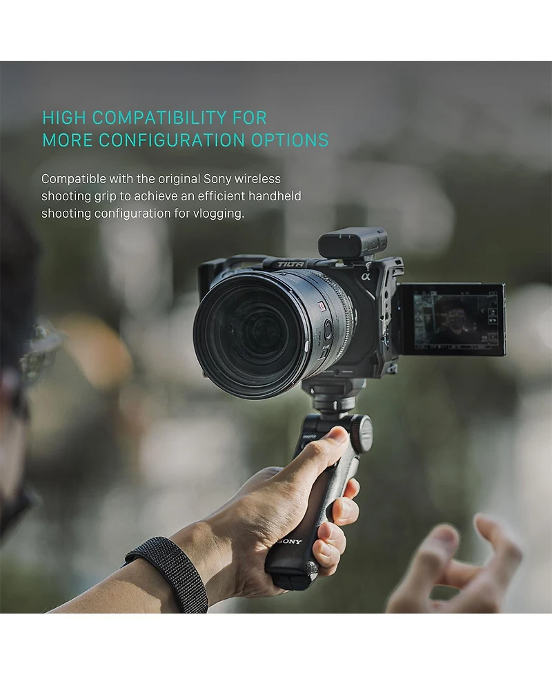 Tilta Half Camera Cage Lightweight Kit for Sony Zv-E1, Black