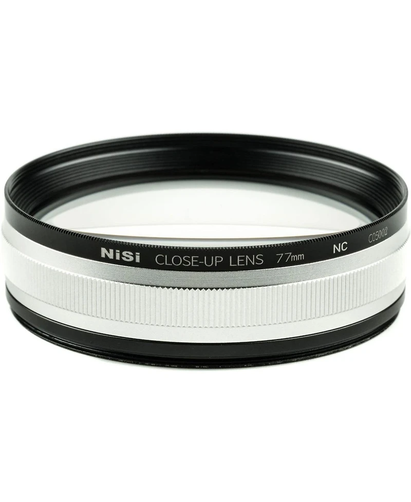 NiSi Close Up Lens Kit Nc 77mm with 67 & 72mm Adapters with NiSi Nm-180 Macro Focusing Rail with 360 Degree Rotating Clamp