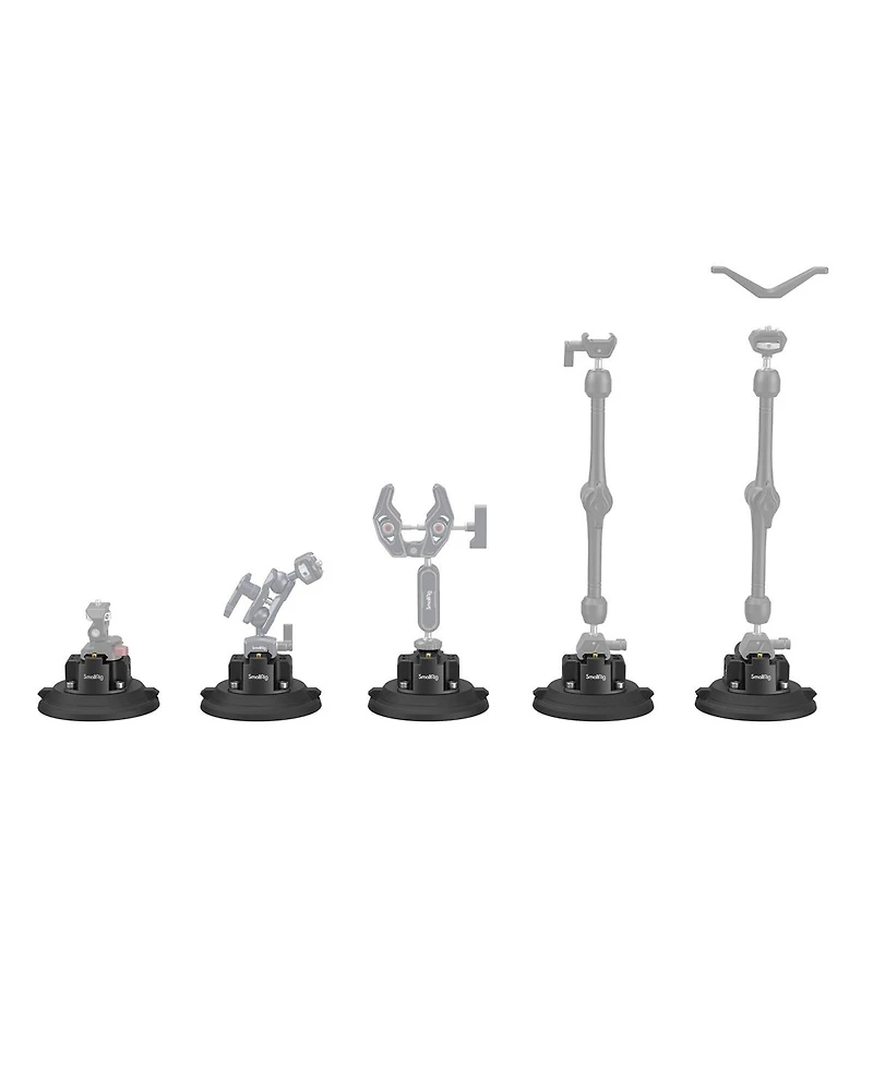 SmallRig 4'' Suction Cup Camera Mounting Support for Vehicle Shooting
