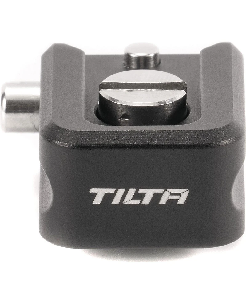 Tilta Cold Shoe Receiver Adapter with Locking Pin, Black