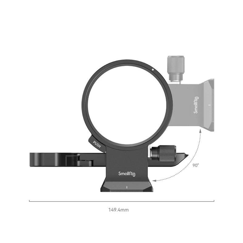 SmallRig 4148 Rotatable Horizontal-to-Vertical Mount Plate Kit for Sony a7R V/a7 Iv/a7S Iii/a7R Iv