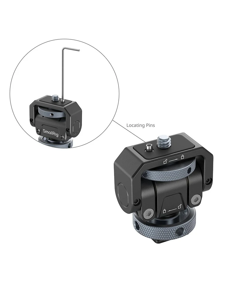 SmallRig 3809B Monitor Support Basic with Cold Shoe Mount