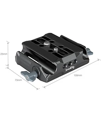 SmallRig 3357 Universal Lws Baseplate with Dual 15mm Rod Clamp