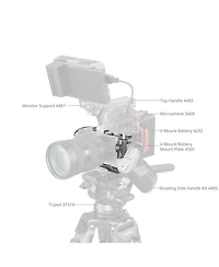 SmallRig HawkLock Quick Release Cage Kit for Sony FX3/FX30 Camera