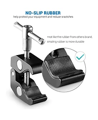 SmallRig Super Clamp with 1/4" and 3/8" Thread, 2-Pack