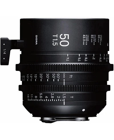 Sigma 50mm T1.5 High-Speed Prime Cine Lens for Sony E