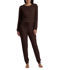Tommy Hilfiger Women's 2-Piece Long Sleeve Cardigan and Pants Set