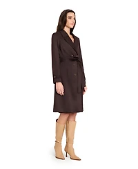 Tahari Asl Women's and Petite Long Sleeve Trench Coat, Regular &
