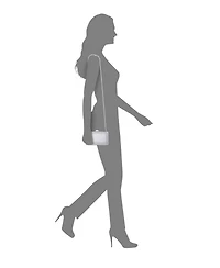 Nina Crystal Minaudiere Lift Lock Clutch