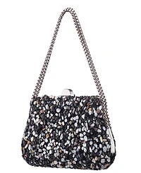Nina Rock Candy Minaudiere Crystal Lift Lock Clutch
