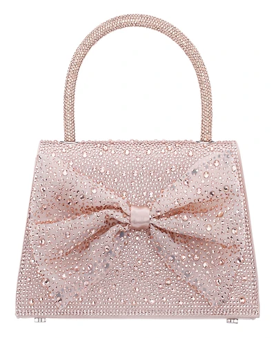 Nina Crystal Magnetic Snap Satchel Bag