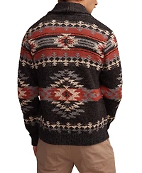 Lucky Brand Men's Shawl Collar Cardigan Sweater