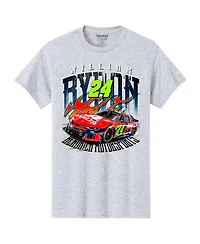Hendrick Motorsports Team Collection Men's Heather Gray William Byron Axalta Car T-Shirt