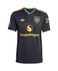 Adidas Men's Bruno Fernandes Black Manchester United 2025/26 Third Authentic Player Jersey