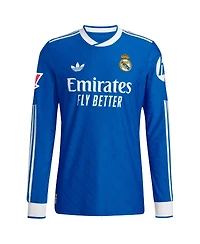 Adidas Men's Jude Bellingham Blue Real Madrid 2025/26 Third Authentic Long Sleeve Player Jersey