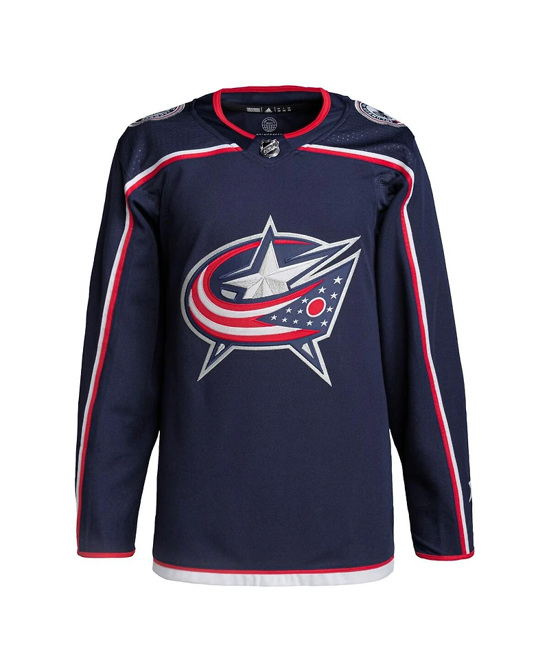 Adidas Men's Navy Columbus Blue Jackets Home Primegreen Authentic Jersey