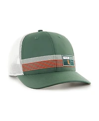 '47 Brand Men's Green Miami Hurricanes Rangefinder Brrr Trucker Adjustable Hat