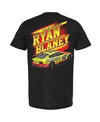 Team Penske Men's Black Ryan Blaney Menards Car T-Shirt