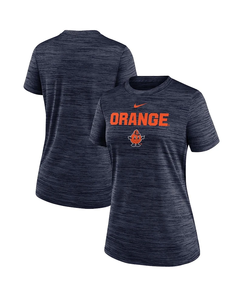 Nike Women's Navy Syracuse Orange Velocity Dri-fit T-Shirt