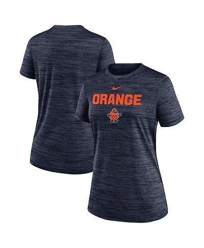 Nike Women's Navy Syracuse Orange Velocity Dri-fit T-Shirt