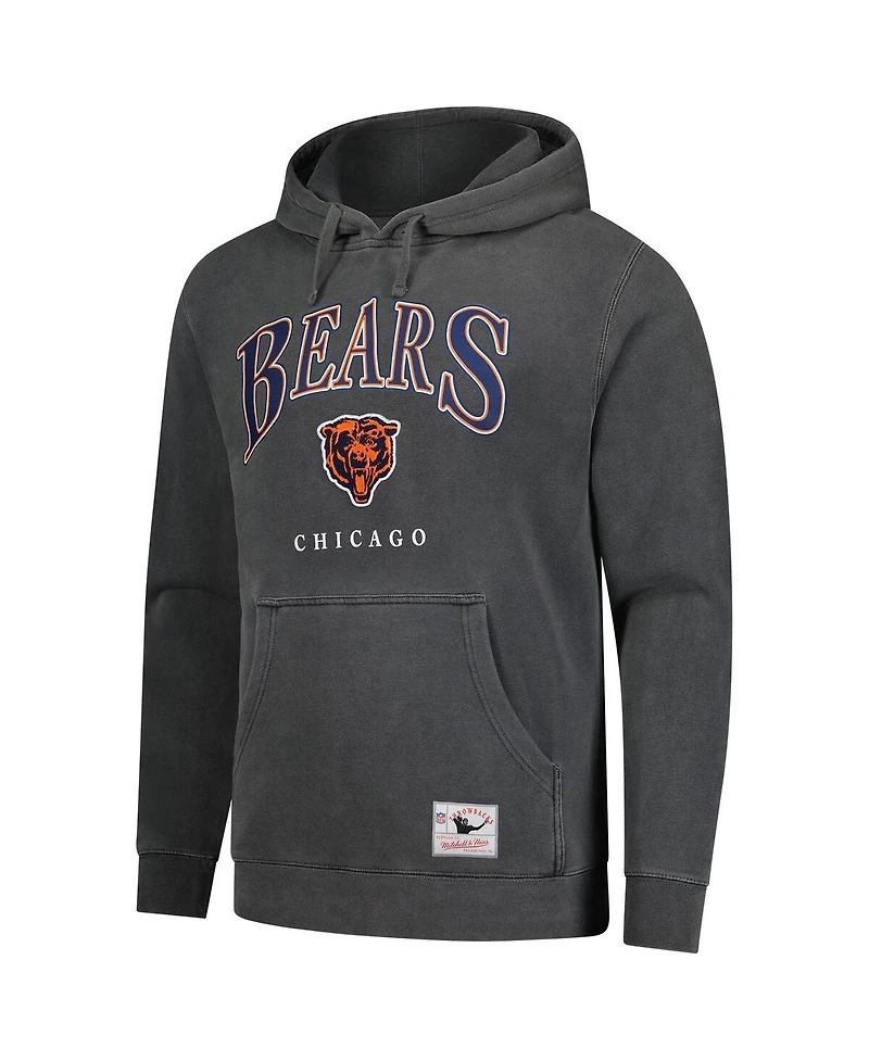 Mitchell & Ness Gray Chicago Bears Slot Pullover Hoodie