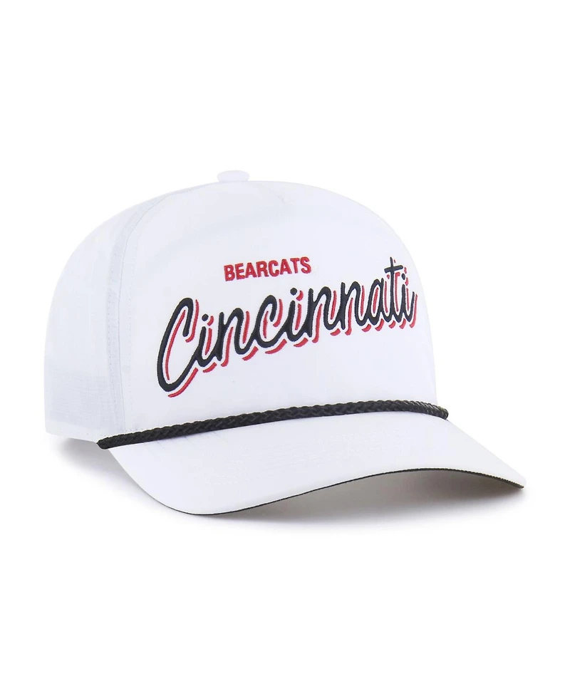 '47 Brand Men's White Cincinnati Bearcats Fairway Hitch Adjustable Hat