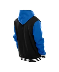 New Era Men's Black Buffalo Bills Full-Snap Fleece Hoodie Jacket