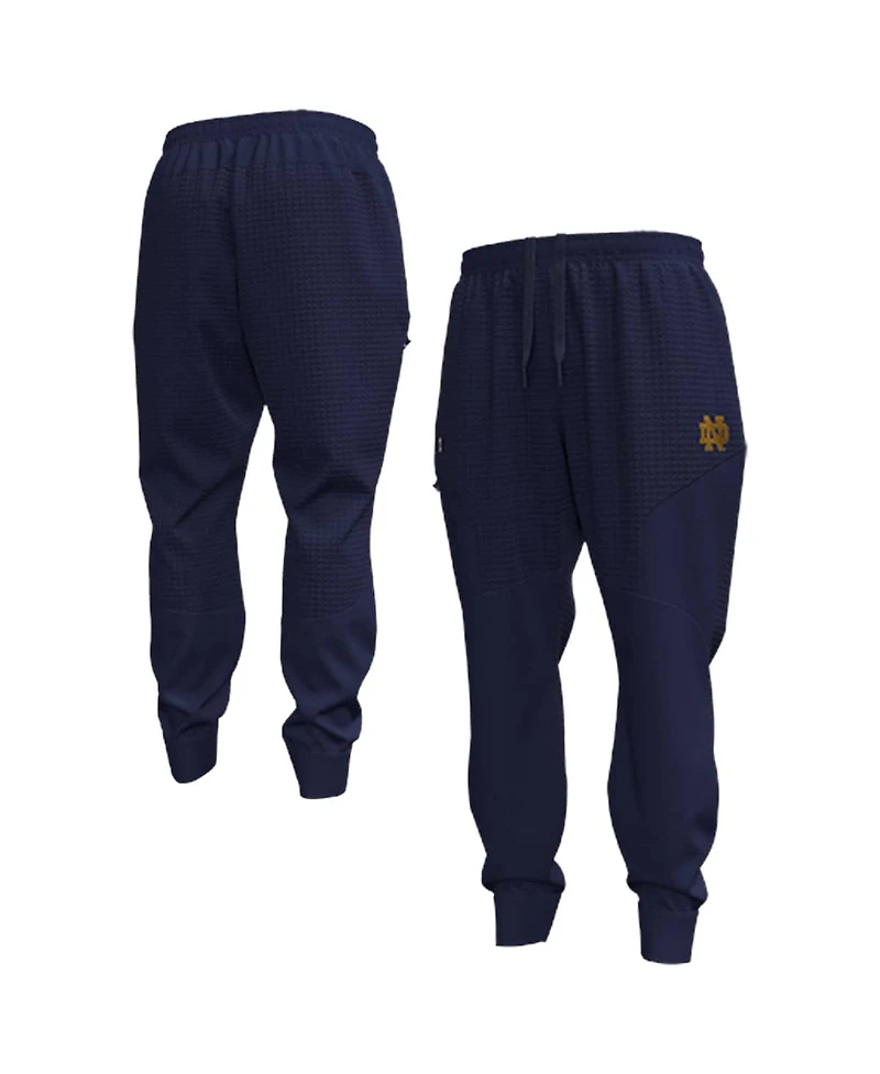 Under Armour Men's Navy Notre Dame Fighting Irish Unstoppable Fleece Jogger Pants