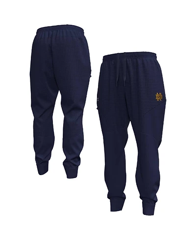 Under Armour Men's Navy Notre Dame Fighting Irish Unstoppable Fleece Jogger Pants