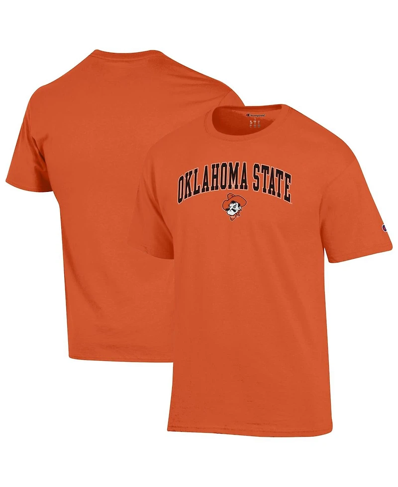 Champion Men's Orange Oklahoma State Cowboys Arch Over Logo T-Shirt