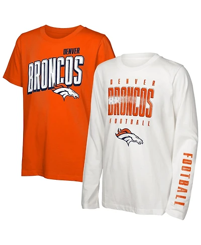 Outerstuff Preschool Denver Broncos the Mix Combo T-Shirt Set