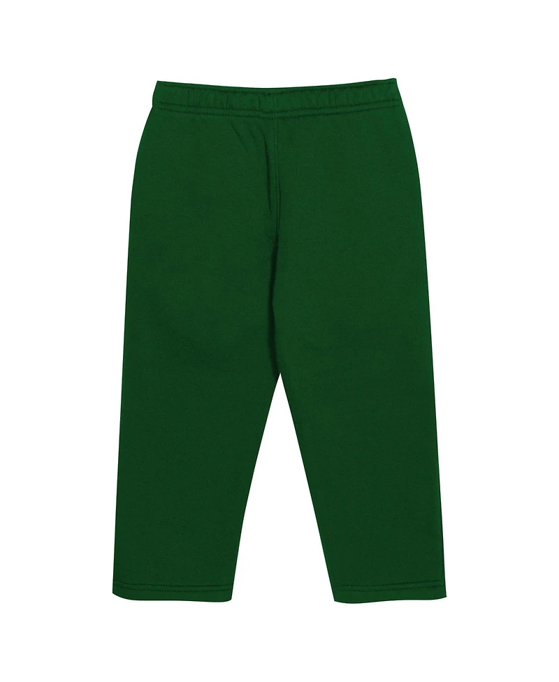 Outerstuff Toddler 2-Piece Green New York Jets Lineman Fleece Hoodie and Pants Set
