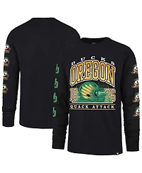 '47 Brand Men's Black Oregon Ducks Go Big Long Sleeve T-Shirt