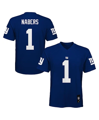 Outerstuff Preschool Malik Nabers Royal New York Giants Replica Player Jersey