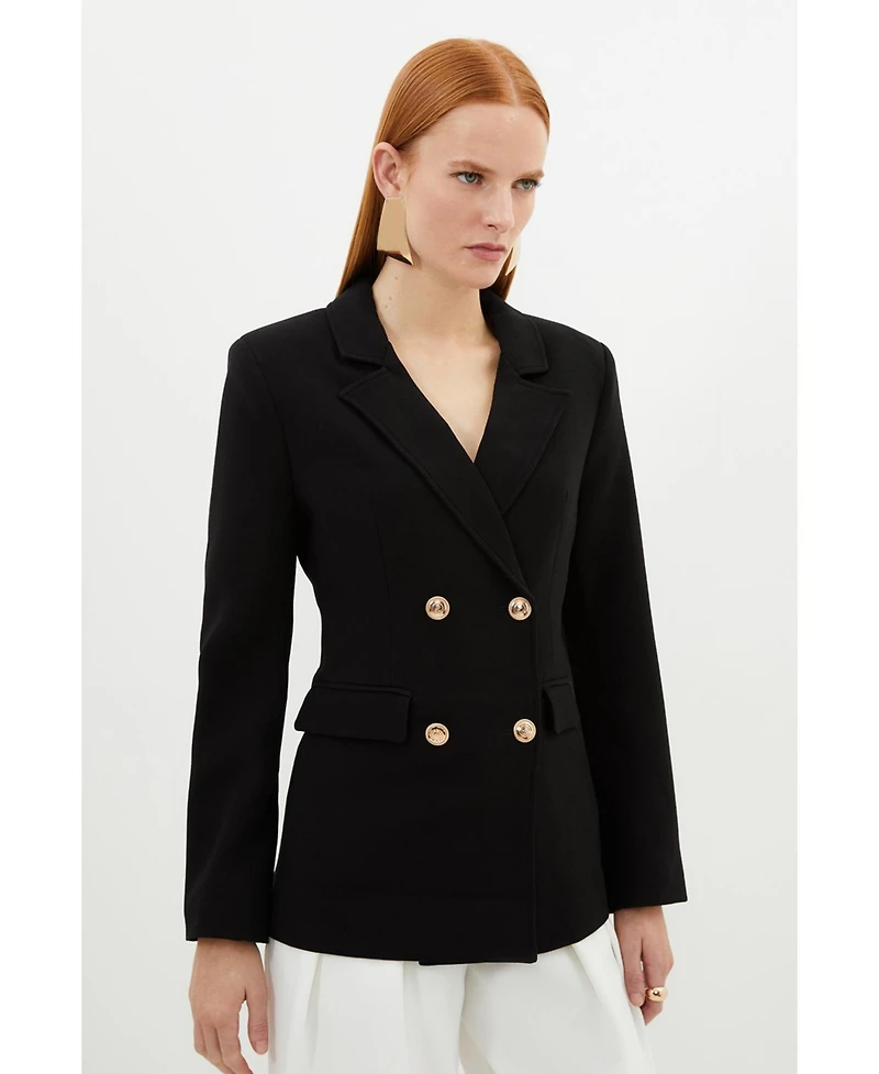 Karen Millen Women's Tailored Double Breasted Blazer