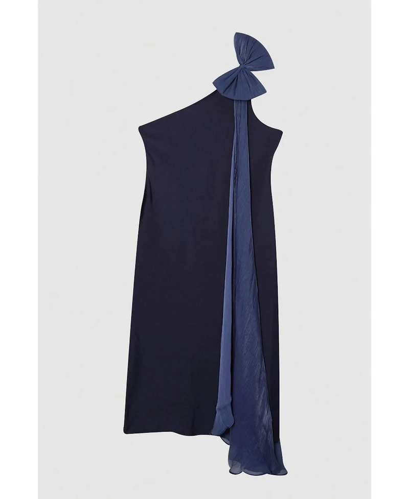 Karen Millen Women's Tassel Sleeve Detail Maxi Dress