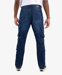 Xray Men's Straight Fit Cargo Jeans