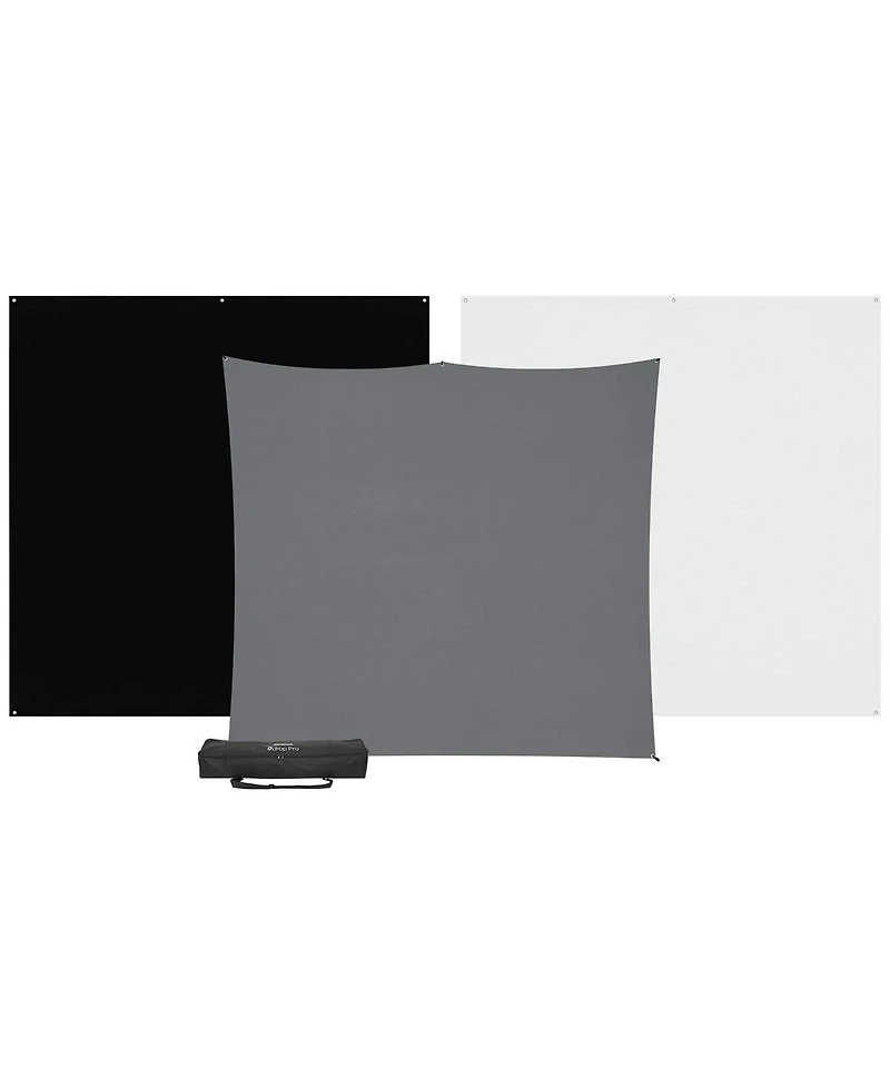 Westcott 8x8' X-Drop Pro 3-Pack Backdrop Kit