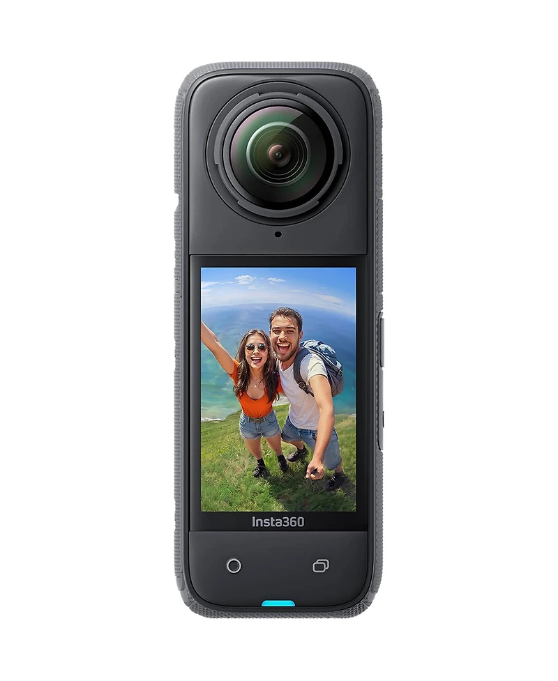 Insta360 X4 8K 360 Action Camera, Black, Bundle with Extra Battery and Invisible Dive Case