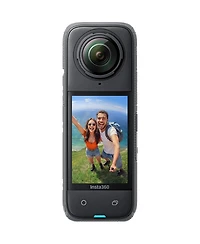 Insta360 X4 8K 360 Action Camera, Black, Bundle with Extra Battery and Invisible Dive Case