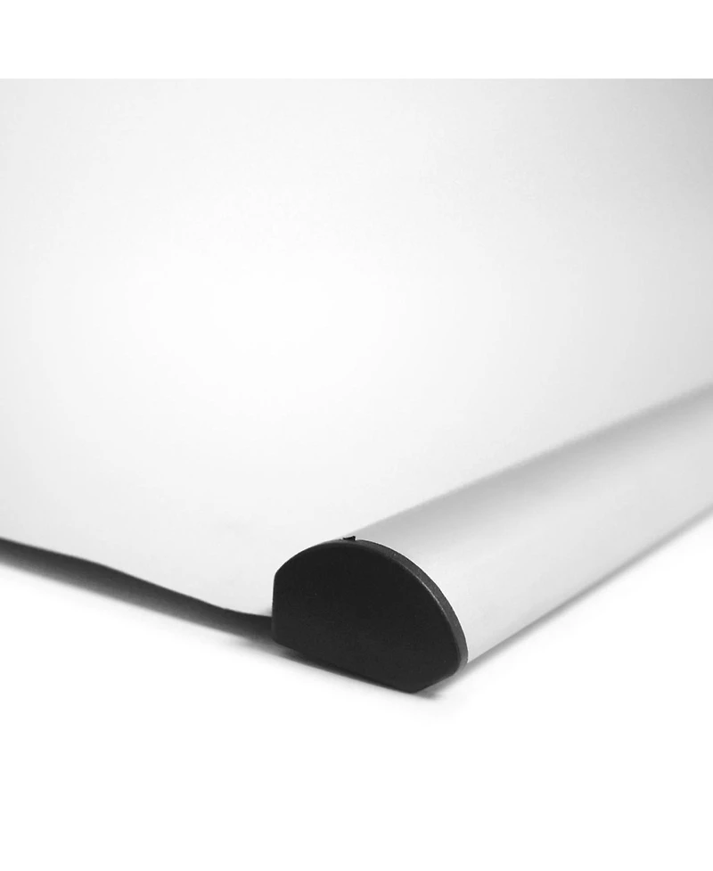 Savage 86" Background Leader Bar with 86"x36' Super White Seamless Paper Backdrop