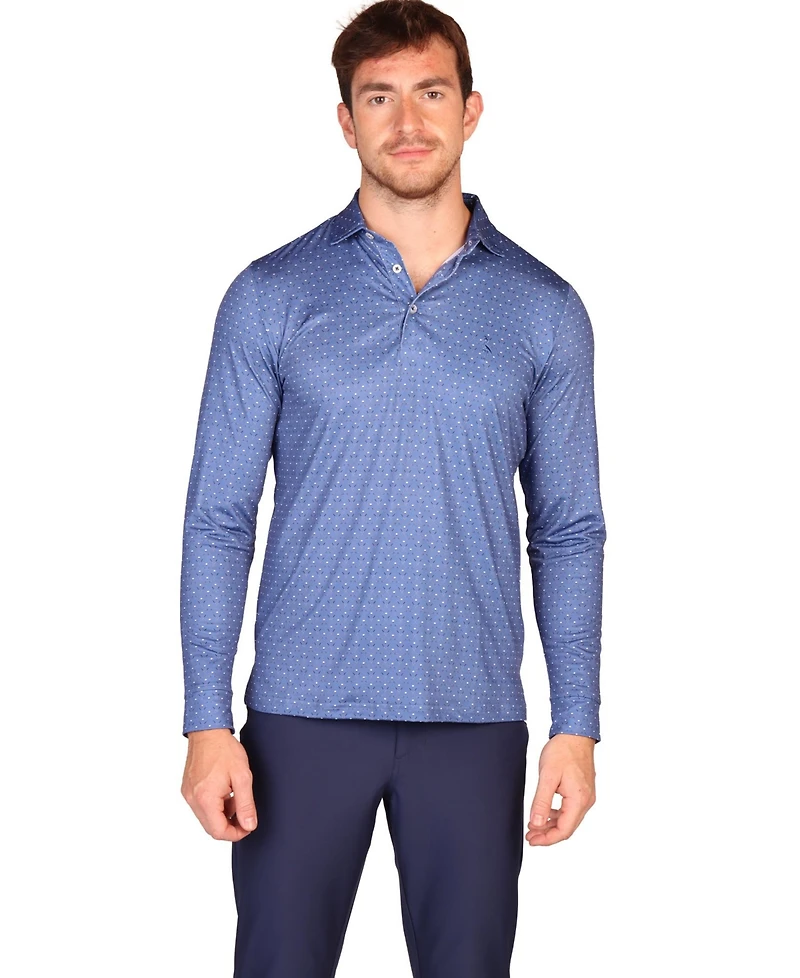Tailorbyrd Golf Clubs Long Sleeve Performance Polo